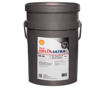 Моторное масло Shell Helix Ultra 0W-40  20L